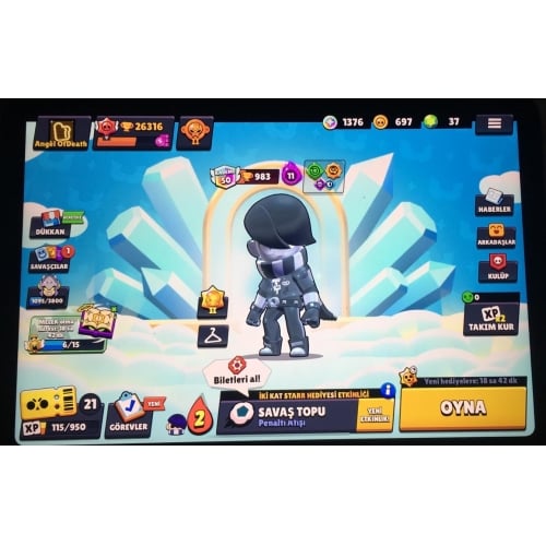  BRAWL STARS HESAP ÇOK UYGUN